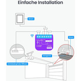 SwitchBot Relay Switch Garage, Relé violeta