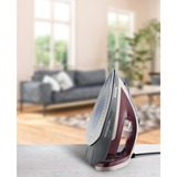 Tefal Smart Protect Plus FV6870 Plancha vapor-seco Suela de Durilium Airglide 2800 W Rojo, Plancha a vapor gris/Rojo oscuro, Plancha vapor-seco, Suela de Durilium Airglide, 2 m, 260 g/min, Rojo, 40 g/min