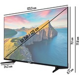 Telefunken QU55K800, TV QLED negro