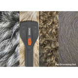 Thomas Set de cuidado del pelaje, 6 piezas, Accesorio de aspiradora negro/Gris