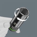 Wera Juego de cambio de ruedas Click-Torque Lock C 3 KFZ 1, 6 piezas, Llave de torsión 