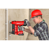 fischer Herramienta de empuje de pernos a batería FXC85 Solo, XL-Boxx, Nagler rojo/Negro