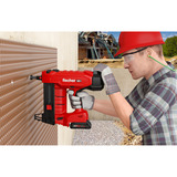 fischer Herramienta de empuje de pernos a batería FXC85 Solo, XL-Boxx, Nagler rojo/Negro