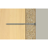 fischer Tornillo para tableros de partículas ClassicFast II 4,5x70 cabeza avellanada TX 
