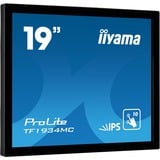 iiyama ProLite TF1934MC-B7X pantalla para PC 48,3 cm (19") 1280 x 1024 Pixeles SXGA LED Pantalla táctil Negro, Monitor LED negro, 48,3 cm (19"), 1280 x 1024 Pixeles, SXGA, LED, 14 ms, Negro