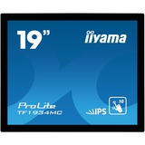 iiyama ProLite TF1934MC-B7X pantalla para PC 48,3 cm (19") 1280 x 1024 Pixeles SXGA LED Pantalla táctil Negro, Monitor LED negro, 48,3 cm (19"), 1280 x 1024 Pixeles, SXGA, LED, 14 ms, Negro