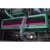 ALTERNATE Gaming-PC Hatsune Miku Edición Especial • RTX 5080 • AMD Ryzen™ 7 9800X3D • 64 GB RAM turquesa/Rosa neón