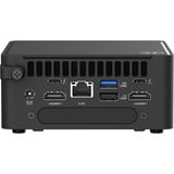 ASUS NUC 15 Pro RNUC15CRHU500002 Negro 225H, Barebone negro, Mini PC barebone, DDR5-SDRAM, M.2, Ethernet, Wi-Fi 7 (802.11be), 120 W