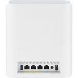 ASUS ZenWiFi BT8 (2-pack) Tribanda (2.4 GHz / 5 GHz / 6 GHz) Wi-Fi 7 (802.11be) Blanco 3 Interno, Router blanco, Blanco, Interno, Sistema de malla, Poder, 548 m², Tribanda (2.4 GHz / 5 GHz / 6 GHz)