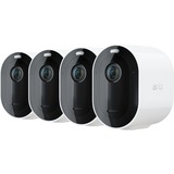 Arlo Pro 4 Caja Cámara de seguridad IP Interior y exterior 2560 x 1440 Pixeles, Cámara de vigilancia blanco, Cámara de seguridad IP, Interior y exterior, Inalámbrico, FCC, CE, IC, EU RoHS, EU-REACH, EuP1275, WERCS, Negro, Blanco, Caja