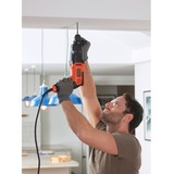 BLACK+DECKER Martillo perforador BEHS01K-QS negro/Naranja