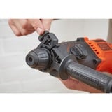 BLACK+DECKER Martillo perforador BEHS01K-QS negro/Naranja