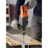BLACK+DECKER Martillo perforador BEHS01K-QS negro/Naranja