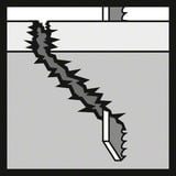 Bosch 2608634995, Hoja de sierra negro