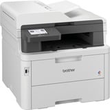Brother MFC-L3760CDW impresora multifunción LED A4 600 x 2400 DPI 26 ppm Wifi, Impresora multifuncional gris claro, LED, Impresión a color, 600 x 2400 DPI, Copia a color, A4, Negro, Blanco