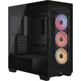 Corsair 3500X RS-R ARGB, Cajas de torre negro