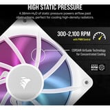 Corsair iCUE LINK RX120 RGB Triple Reacondicionado, Ventilador blanco