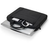 DICOTA Eco Slim Case BASE maletines para portátil 31,8 cm (12.5") Maletín Negro negro, Maletín, 31,8 cm (12.5"), Tirante para hombro, 320 g