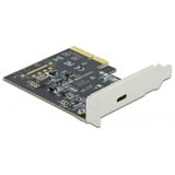 DeLOCK 89036 tarjeta y adaptador de interfaz Interno PCIe, USB 3.2 Gen 2 (3.1 Gen 2), Controlador USB PCIe, PCIe, USB 3.2 Gen 2 (3.1 Gen 2), Perfil bajo, PCIe 3.0, Acero inoxidable, PC