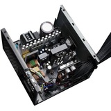 DeepCool PM750D unidad de fuente de alimentación 750 W 20+4 pin ATX ATX Negro, Fuente de alimentación de PC negro, 750 W, 100 - 240 V, 47 - 63 Hz, 10 A, Activo, 110 W