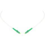 Digitus Cable de parche de fibra óptica simplex, reforzado con acero, monomodo, LC/APC > LC/APC blanco