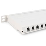Digitus Panel de parcheo de alta densidad CAT 6A, clase EA, 24 puertos, Patch Panel gris