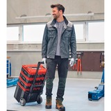 EINHELL E-Case L, 4540014, Caja de herramientas negro/Rojo oscuro