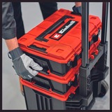 EINHELL E-Case L, 4540014, Caja de herramientas negro/Rojo oscuro