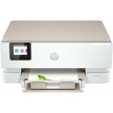 HP ENVY Impresora multifunción HP Inspire 7221e, Color, Impresora para Home y Home Office, Impresión, copia, escáner, Conexión inalámbrica; HP+; Compatible con el servicio HP Instant Ink; Escanear a PDF, Impresora multifuncional gris claro/Celeste