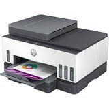 HP Smart Tank 7605 Inalámbrico All-in-One Color Impresora, Impresión a doble cara; Copiadora y escáner, Impresora multifuncional gris/blanco, Impresión a doble cara; Copiadora y escáner, Inyección de tinta térmica, Impresión a color, 4800 x 1200 DPI, A4, Impresión directa, Gris