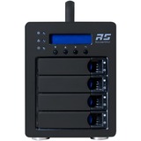 HighPoint RocketStor 6434TS External SAS/SATA RAID Tower, Caja de unidades negro