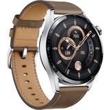 Huawei WATCH GT 3 3,63 cm (1.43") AMOLED 46 mm Acero inoxidable GPS (satélite), SmartWatch negro/Plateado, 3,63 cm (1.43"), AMOLED, Pantalla táctil, 4 GB, GPS (satélite), 42,6 g