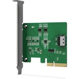 Icy Dock MB408A5 "EXLink" MCIO 4i (SFF-TA-1016) a adaptador PCIe 5.0 x4, Tarjeta de interfaz 