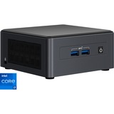 Intel® NUC 11 Pro UCFF Negro i7-1165G7, Barebone negro, UCFF, Mini PC barebone, DDR4-SDRAM, M.2, Serial ATA III, Wi-Fi 6 (802.11ax), 28 W