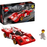 LEGO 76906 Speed Champion 1970 Ferrari 512 M, Coche de carreras de juguete, Juegos de construcción Coche de carreras de juguete, Juego de construcción, 8 año(s), Plástico, 291 pieza(s), 320 g