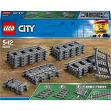 LEGO City 60205 Vías, Juegos de construcción Juego de construcción, 5 año(s), 20 pieza(s)