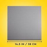 LEGO Classic 11024 Base Gris, Tablero de Construcción de 32x32, Juegos de construcción gris, Tablero de Construcción de 32x32, Juego de construcción, 4 año(s), Plástico, 1 pieza(s), 242 g