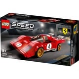 LEGO Speed Champions 1970 Ferrari 512 M, Juegos de construcción Juego de construcción, 8 año(s), Plástico, 291 pieza(s), 320 g