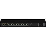 Netgear MSM4214X Gestionado L2/L3 2.5G Ethernet 1U Negro, Interruptor/Conmutador Gestionado, L2/L3, 2.5G Ethernet, Bidireccional completo (Full duplex), Montaje en rack, 1U