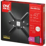 One for all WM6211, Soporte de pared negro