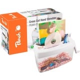 Peach PS300-21 triturador de papel Corte cruzado 21,6 cm Transparente, Blanco, Destructora de documentos Corte cruzado, 21,6 cm, 3.5 x 40 mm, 4 L, 15 hojas, 1 hojas