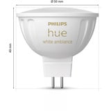 Philips Hue White Ambiance MR16 Foco inteligente Paquete individual 400 lm, Lámpara LED 