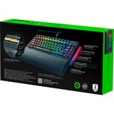 Razer BlackWidow V4 75%, Teclado para gaming negro