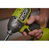 Ryobi Atornillador de impacto inalámbrico ONE+ Brushless RID18BL-0, 18 Voltios, Tornillo de percusión verde/Negro