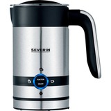 Severin SM 3584, Espumador de leche plateado/Negro