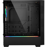 Sharkoon RGB LIT 200 Reacondicionado, Cajas de torre negro