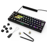 Sharkoon SKILLER SGK50 S4 Gen2, Teclado para gaming negro