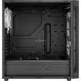 Sharkoon TG5 Pro RGB Midi Tower Negro, Cajas de torre negro, Midi Tower, PC, Negro, ATX, micro ATX, Mini-ITX, Acero, Vidrio templado, Juego