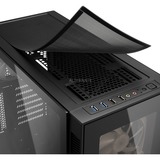 Sharkoon TG5 Pro RGB Midi Tower Negro, Cajas de torre negro, Midi Tower, PC, Negro, ATX, micro ATX, Mini-ITX, Acero, Vidrio templado, Juego