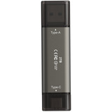 Team Group TX2MAX32TBT01, Lápiz USB titanio/Negro
